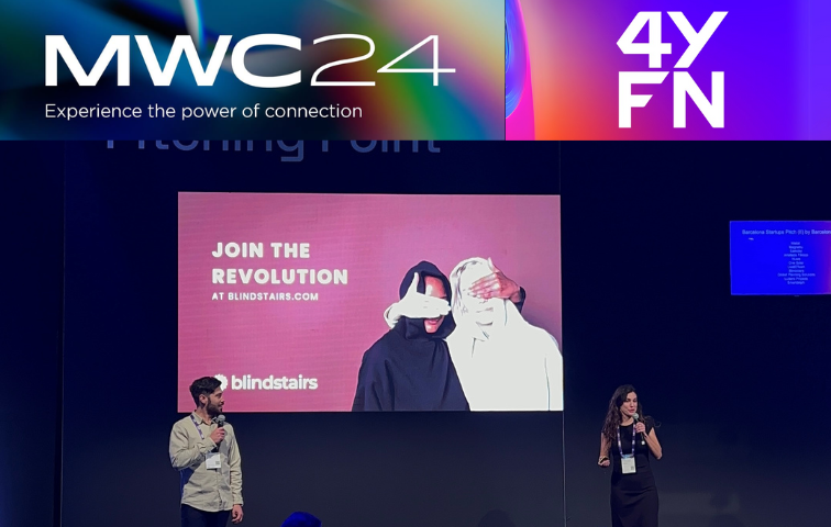 BlindStairs at 4YFN - Mobile World Congress 2024 🚀