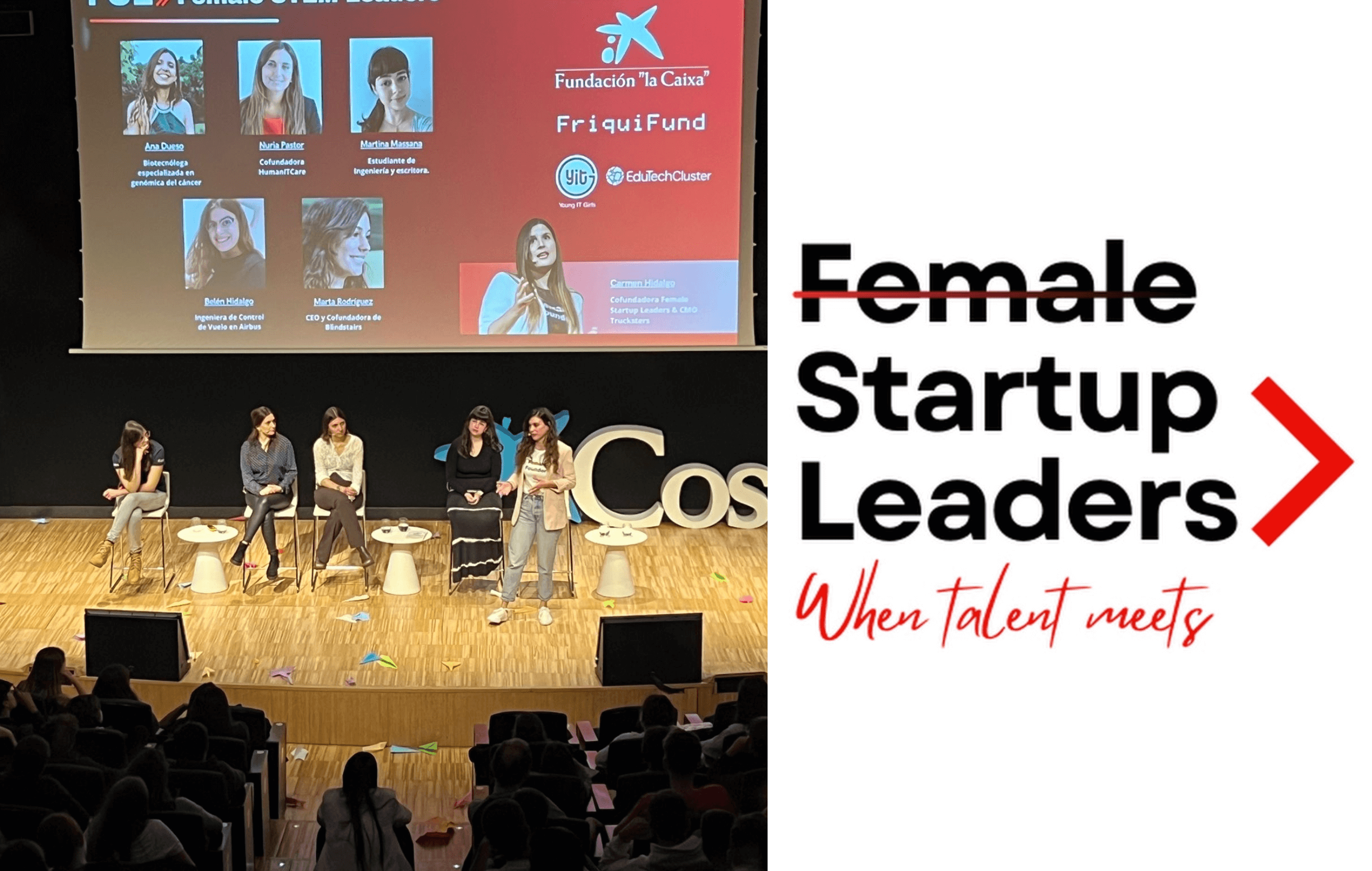 BlindStairs at Female STEM Leaders Barcelona