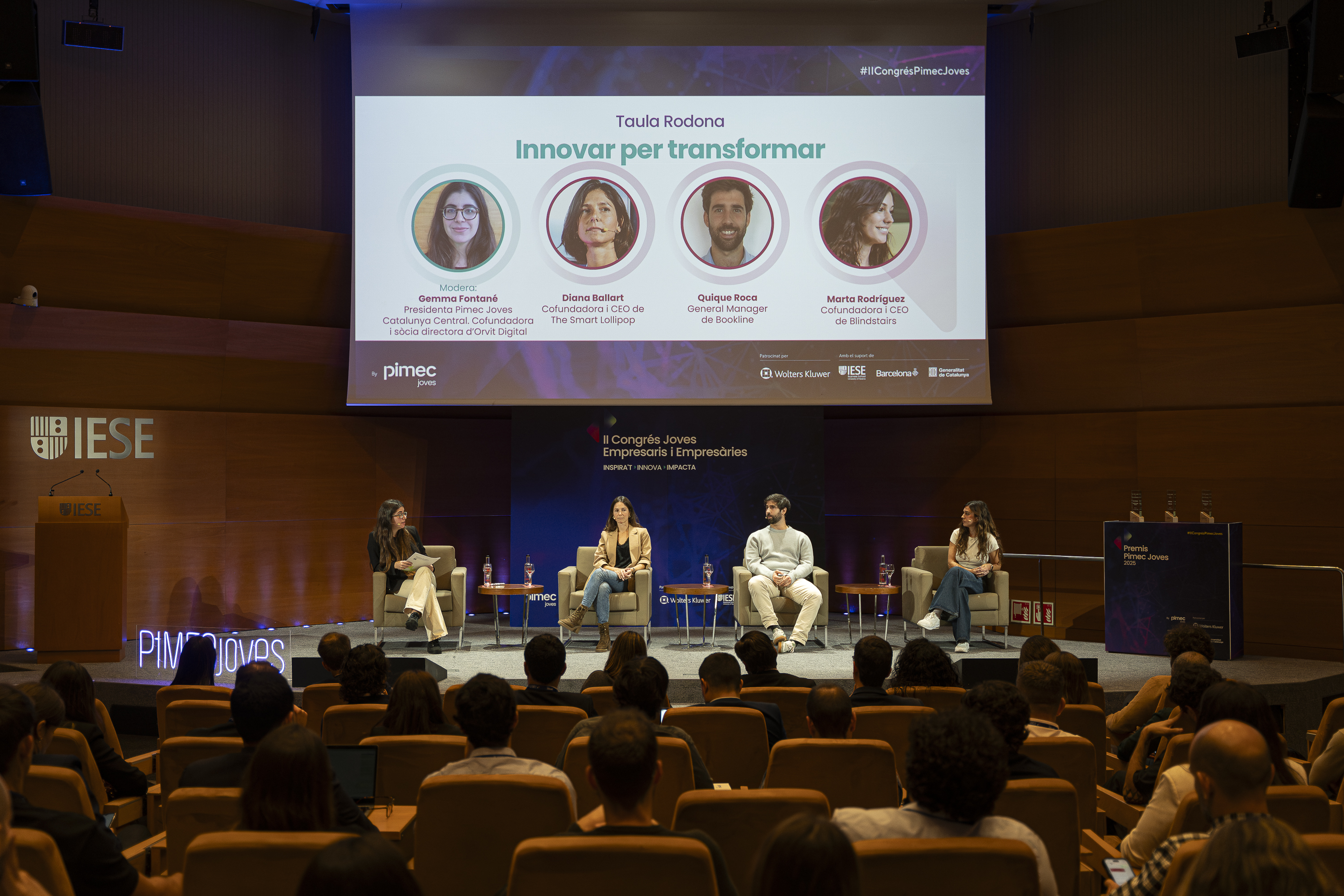 BlindStairs at PIMEC Joves – 2nd Congress of Young Entrepreneurs