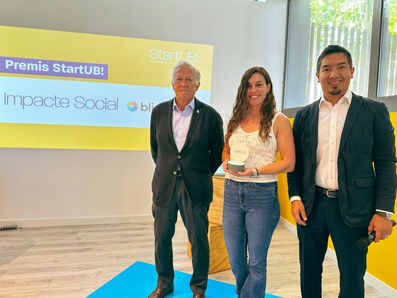 BlindStairs Wins the StartUB! Prize